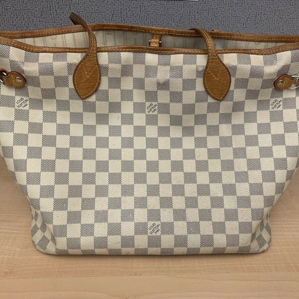 Louis Vuitton Damier Azur Canvas Neverfull MM